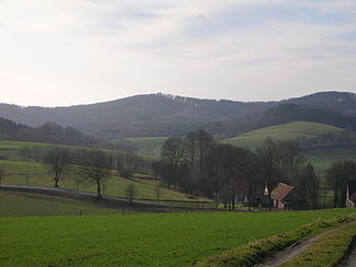 Amelungsburg im Lipper Bergland