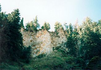 Der gelbe Stein gab dem Yellowstone seinen Namen