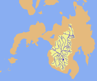Das Einzugsgebiet des Rio Grande de Mindanao