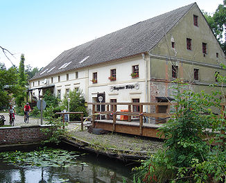 Die Ragower Mühle im Schlaubetal