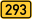 Bundesstraße 293 number.svg