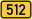 Bundesstraße 512 number.svg