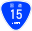 Japanese National Route Sign 0015.svg