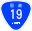 Japanese National Route Sign 0019.svg