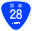 Japanese National Route Sign 0028.svg