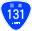 Japanese National Route Sign 0131.svg