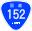 Japanese National Route Sign 0152.svg