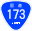 Japanese National Route Sign 0173.svg