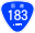 Japanese National Route Sign 0183.svg
