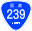 Japanese National Route Sign 0239.svg