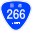 Japanese National Route Sign 0266.svg