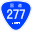 Japanese National Route Sign 0277.svg