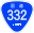 Japanese National Route Sign 0332.svg