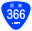 Japanese National Route Sign 0366.svg