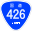 Japanese National Route Sign 0426.svg