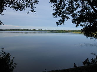 Der See vom Nordwestufer bei Klein Labenz