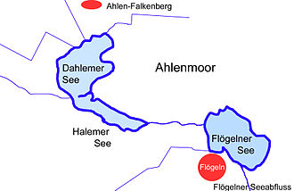 Karte von Dahlemer See