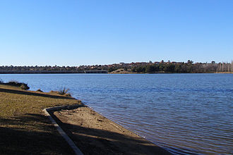 Ostufer des Lake Ginninderra