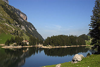 Seealpsee im Alpsteingebiet