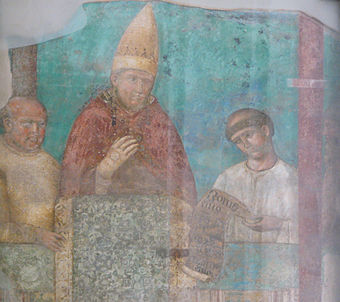 Giotto: Papst Bonifatius VIII. verkündet das Heilige Jahr