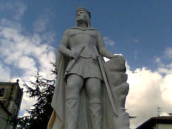 Statue König Silos