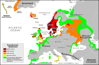 Die Ausbreitung der Skandinavier in der Wikingerzeit