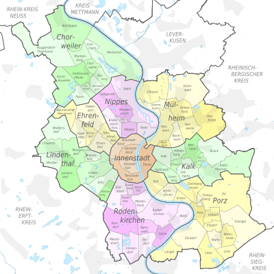 Cologne subdivisions.svg