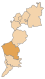 Lage des Bezirkes Oberwart innerhalb des Burgenlandes