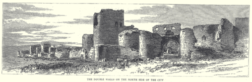 Nördliche Stadtmauern (Illustration aus dem Jahre 1885)