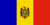 Die Nationalflagge Moldawiens