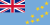 Die Flagge Tuvalus
