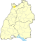 Lage von Heidelberg in Baden-Württemberg