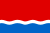 Flagge der Oblast Amur