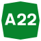 Autostrada A22 Italia.svg