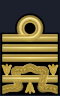 Rank insignia of ammiraglio di squadra of the Italian Navy.svg