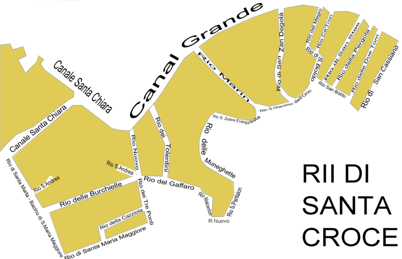 Kanale von Santa Croce