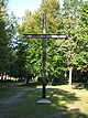 Stralsund, Germany, Zentralfriedhof, Kreuz im Kriegsgräberhain (2006-09-25).JPG