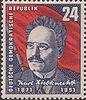 DDR-Briefmarke Karl Liebknecht 1951 24.JPG