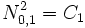 N_{0,1}^2 = C_1