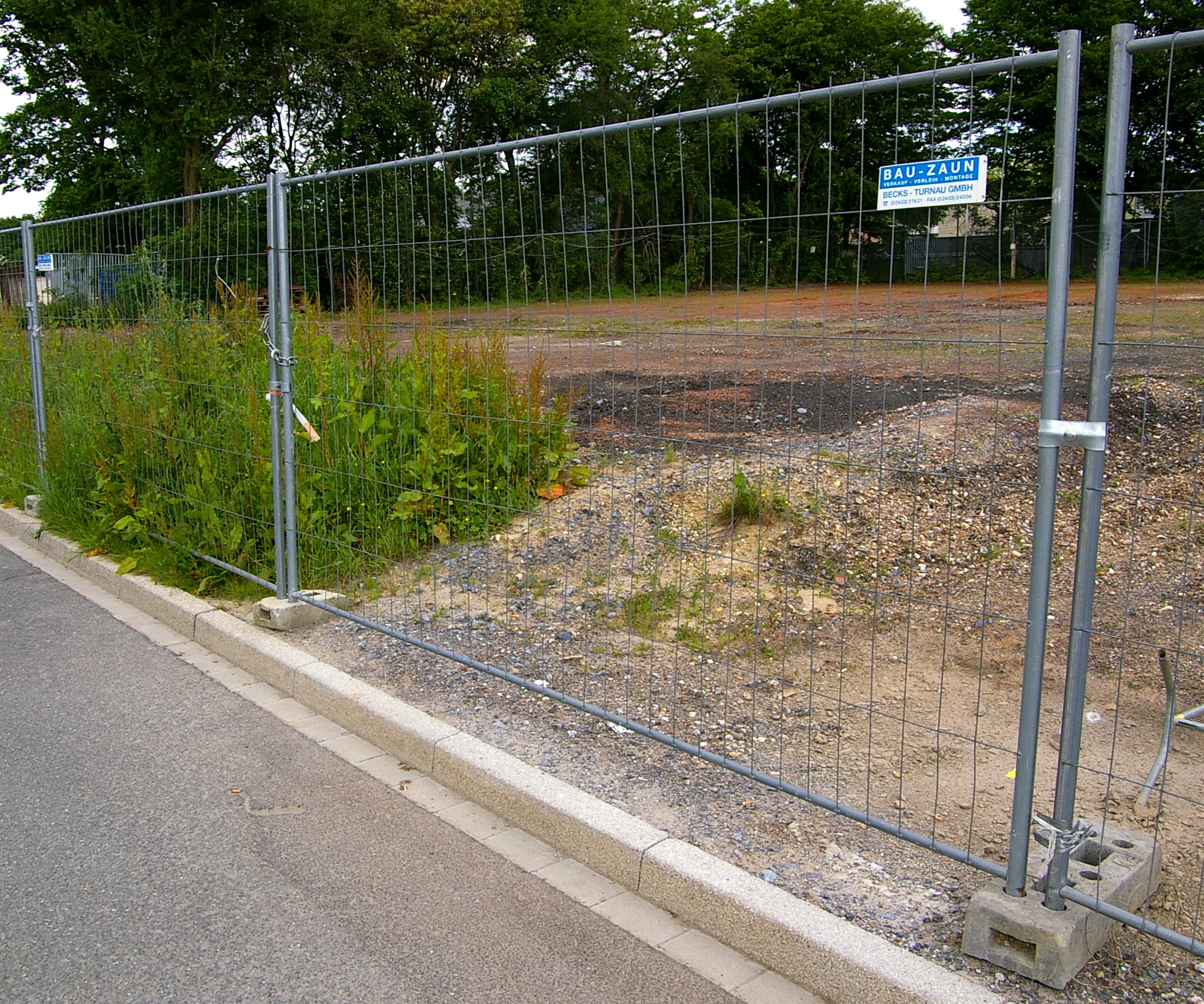 Baustellenzaun