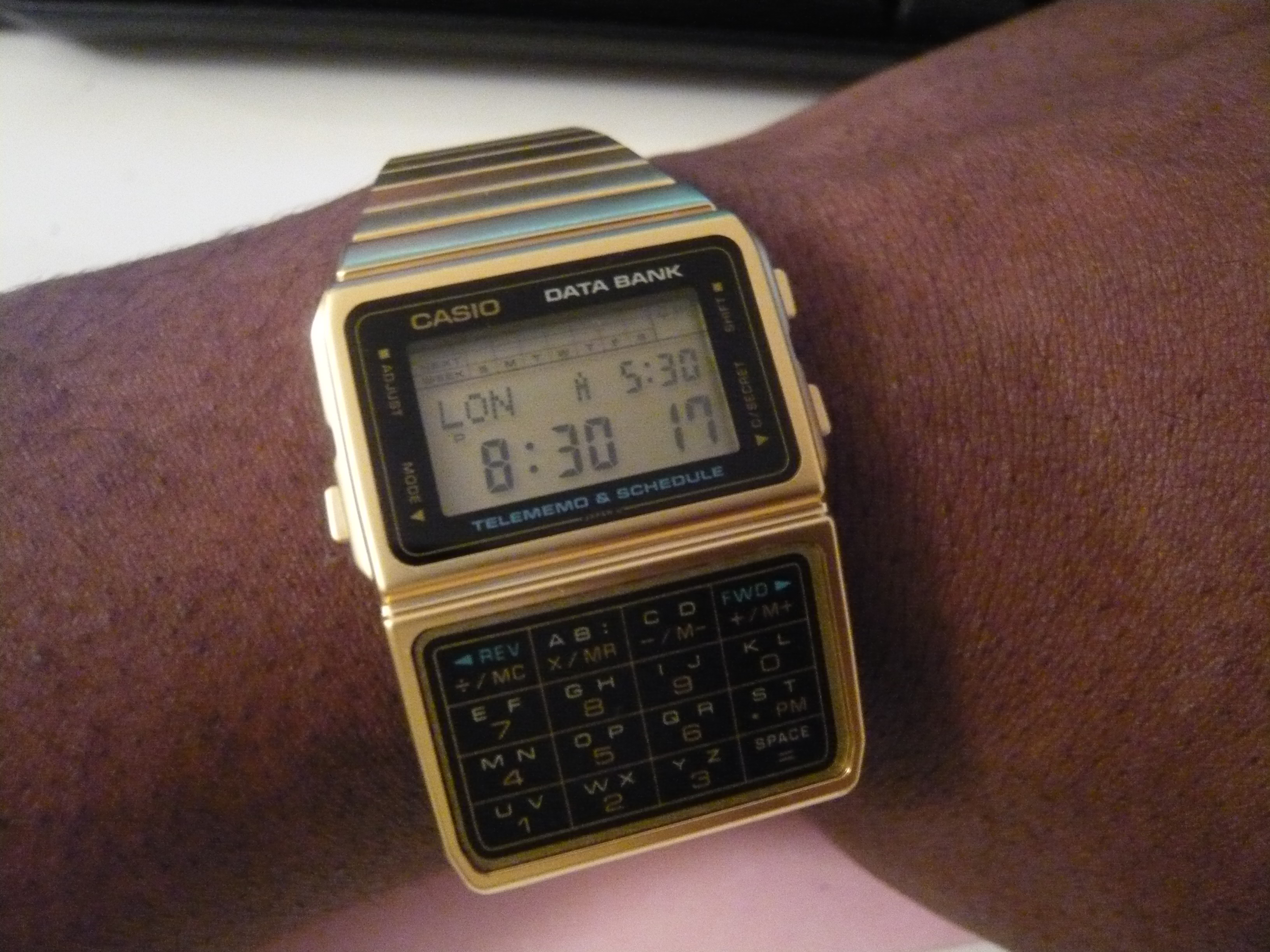 e data bank casio