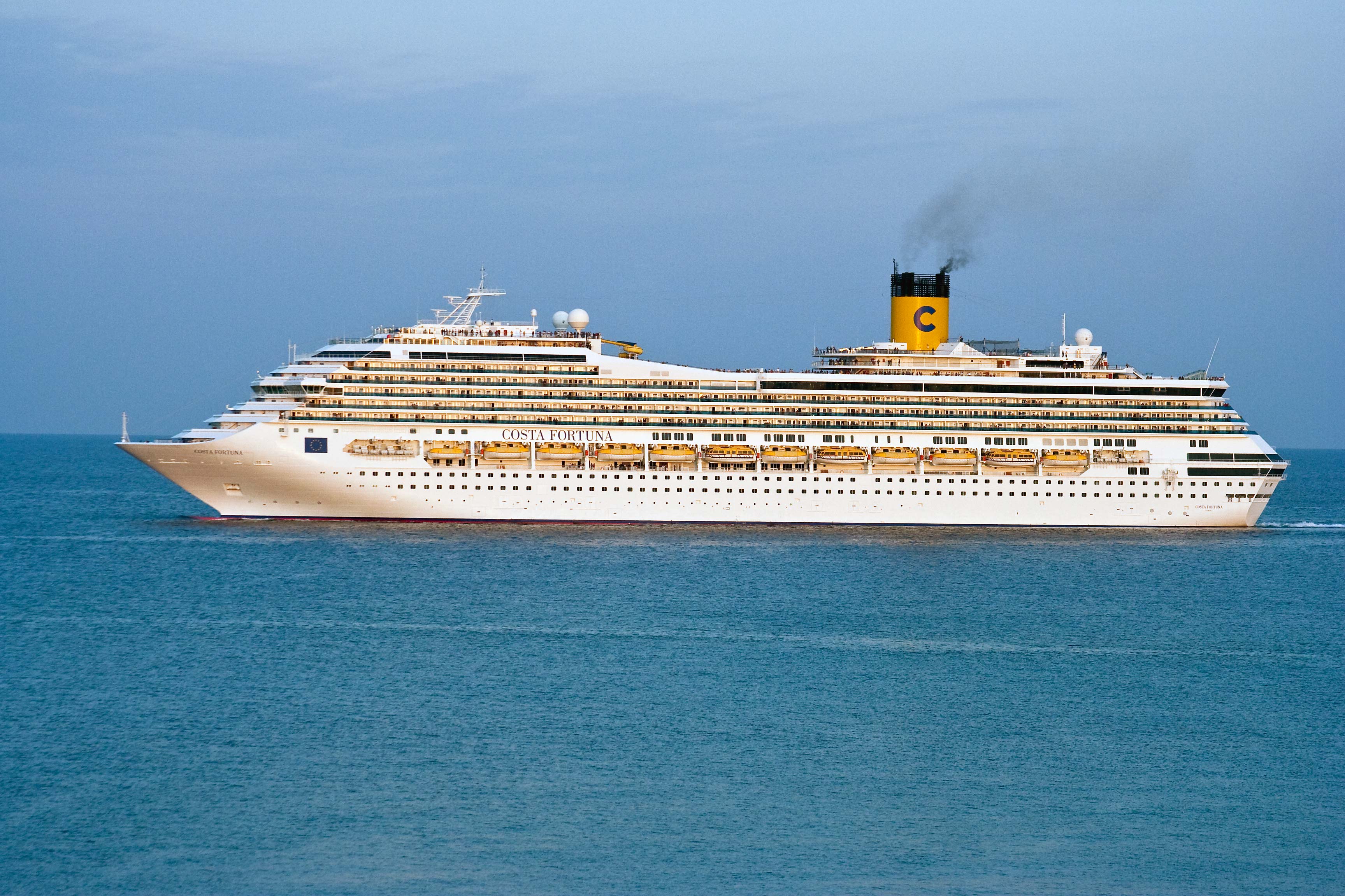 costa fortuna posizione attuale