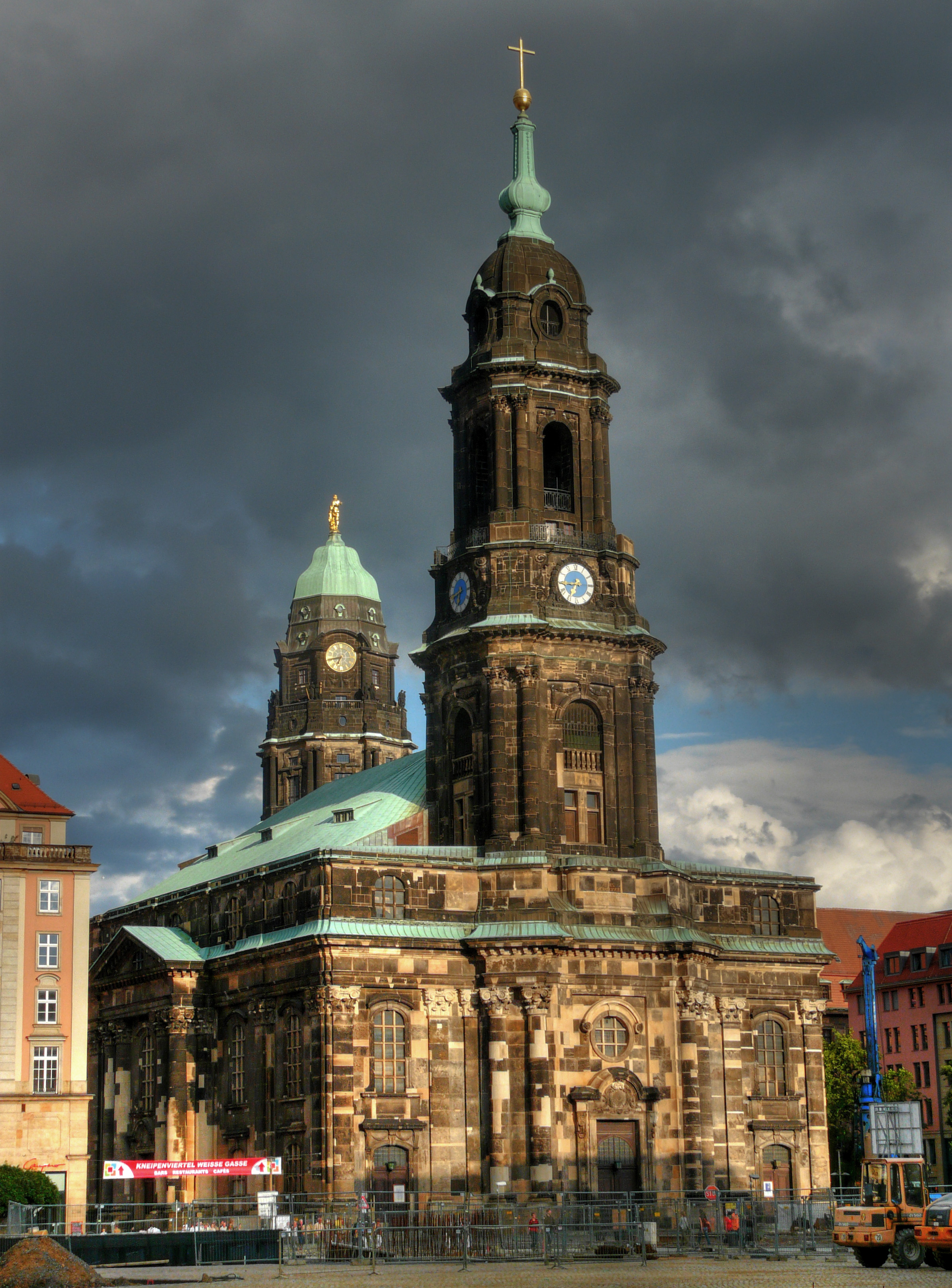 Kreuzkirche Dresden Weihnachten 2022 Dresdner Kreuzkirche