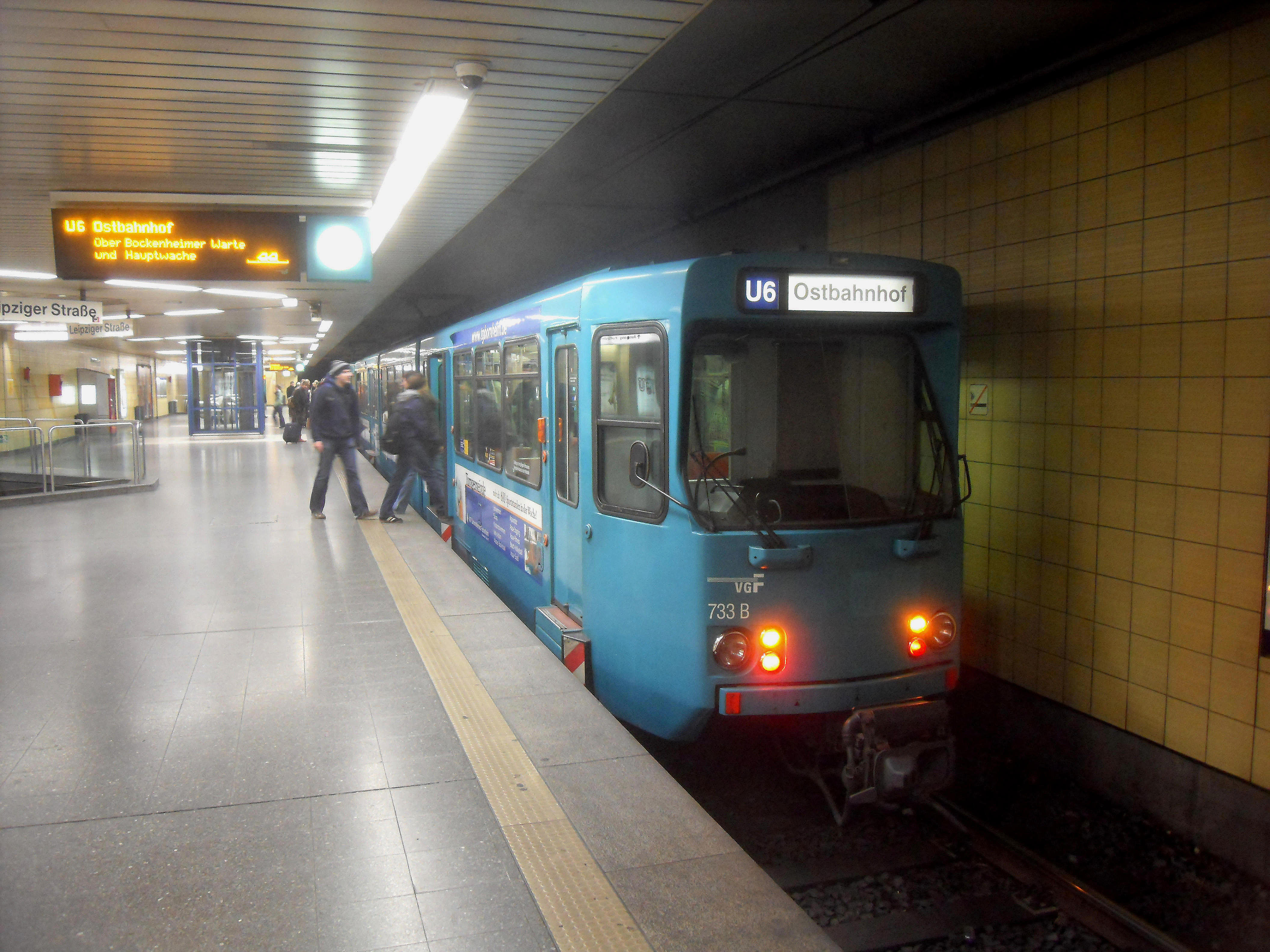 U Bahn Strecke B Frankfurt Am Main U Bahn Strecke B Frankfurt Am Main