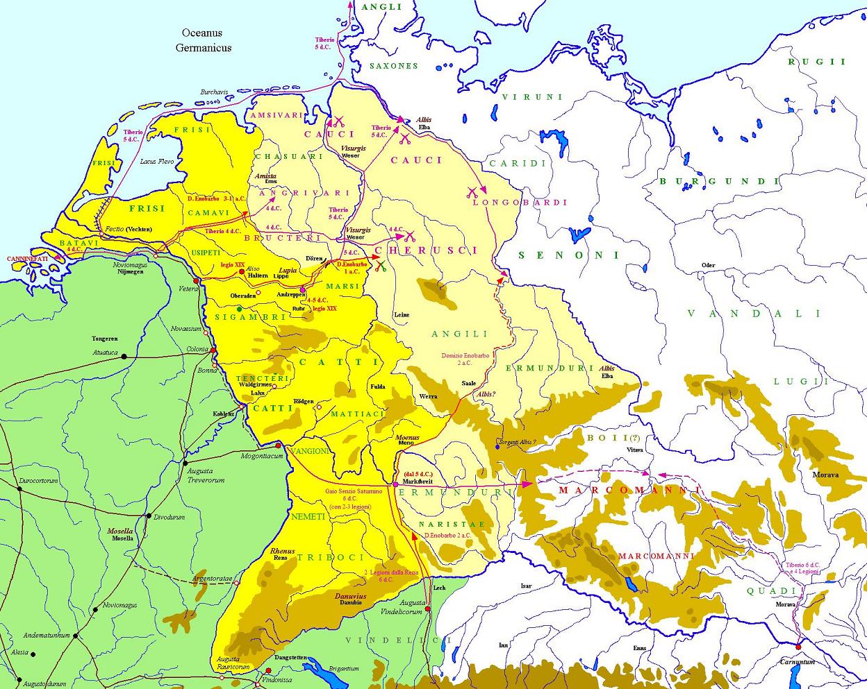 Geschichte der Römer in Germanien