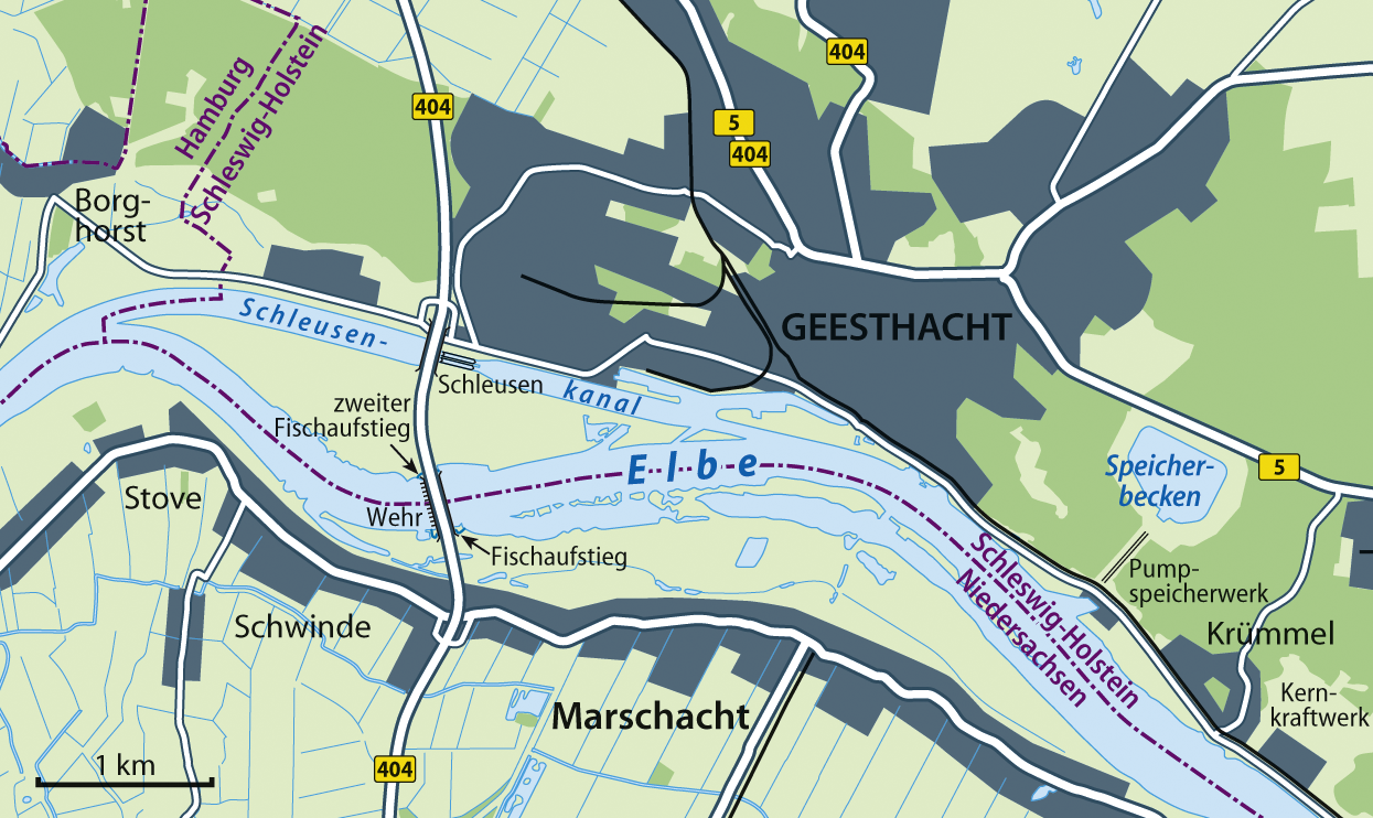 Staustufe Geesthacht