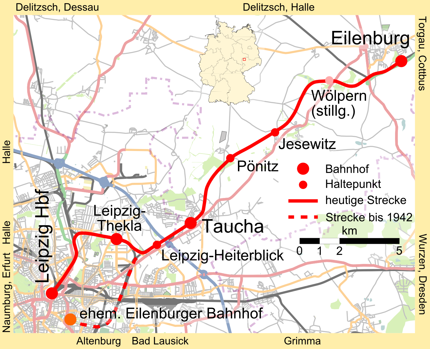 Leipzig Eilenburger Bahnhof