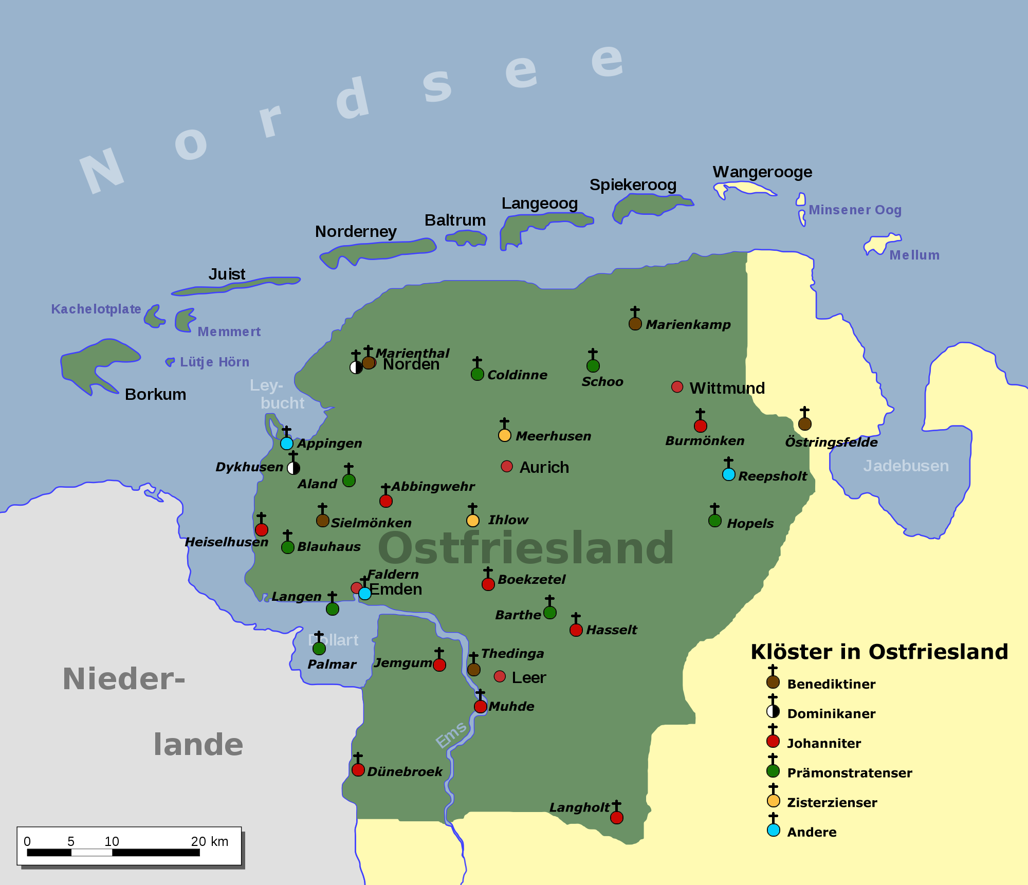 Klosterlandschaft Ostfriesland