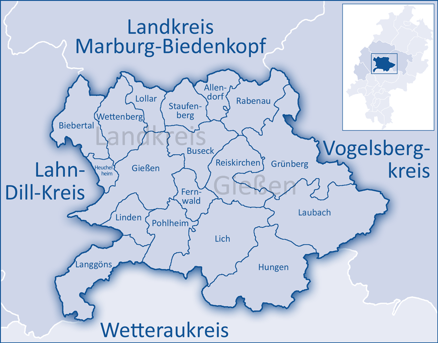 Landkreis Gießen Landkreis Gießen