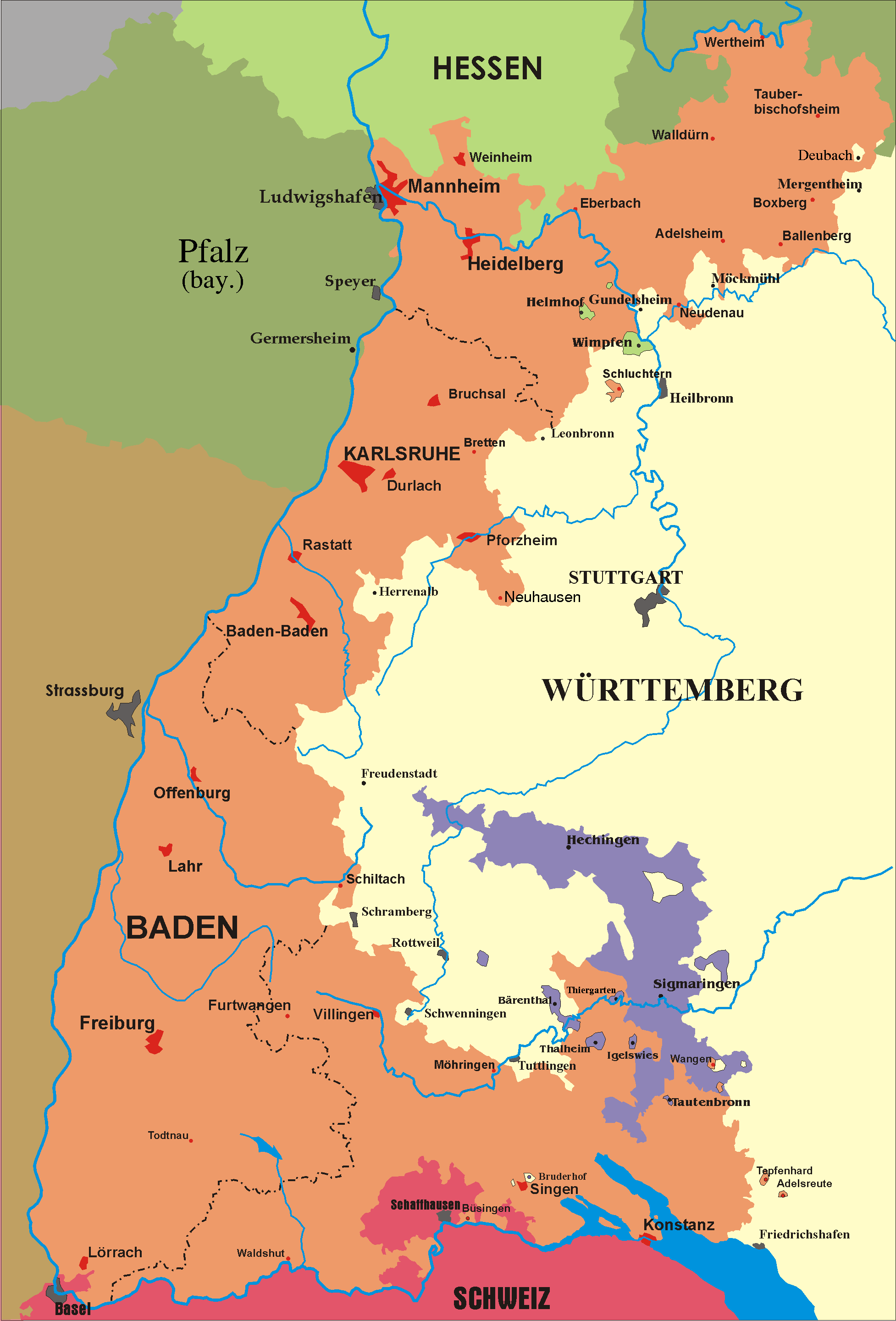 Baden-Elsaß